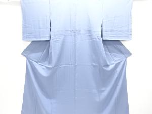 未使用品　駒絽一つ紋色無地着物